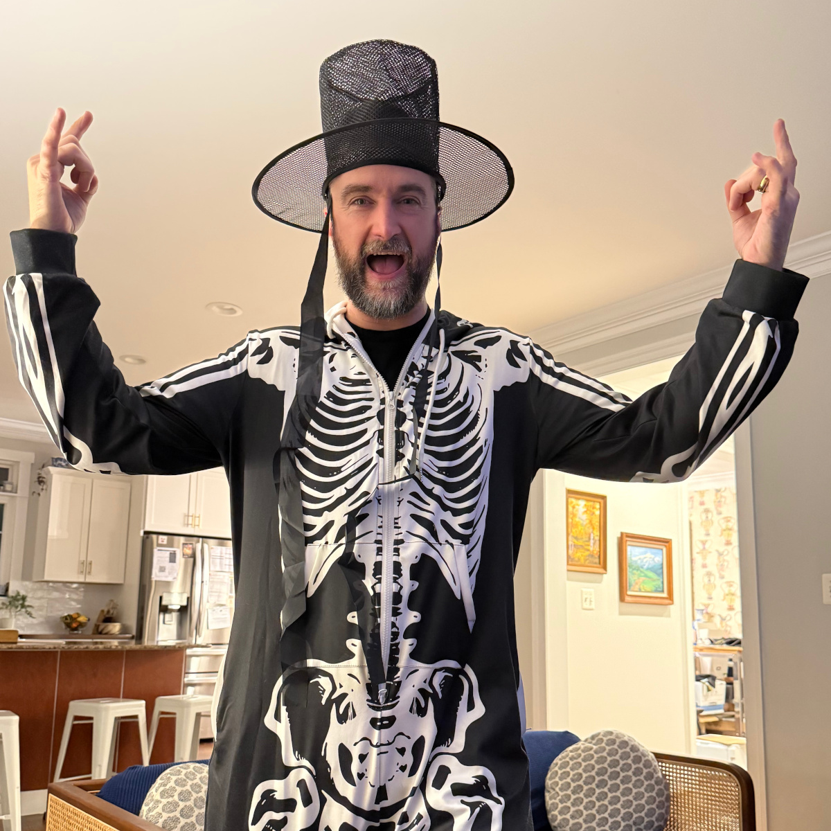 Portrait of Abe – guitarist and harmony vocalist